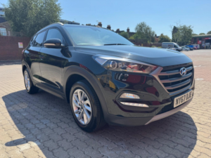 2017 Hyundai Tucson 1.6 Gdi Blue Drive Se Euro 6 (s/s) 5dr in Black — image 4