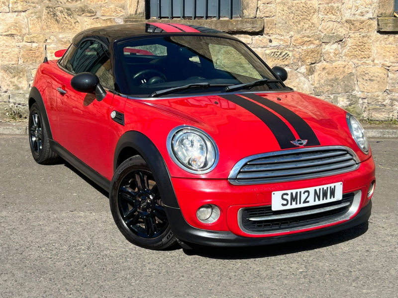 2012 MINI Coupe 1.6 Cooper Coupe 2dr Petrol Manual Euro 5 (s/s) (122 Ps) in Red — image 1