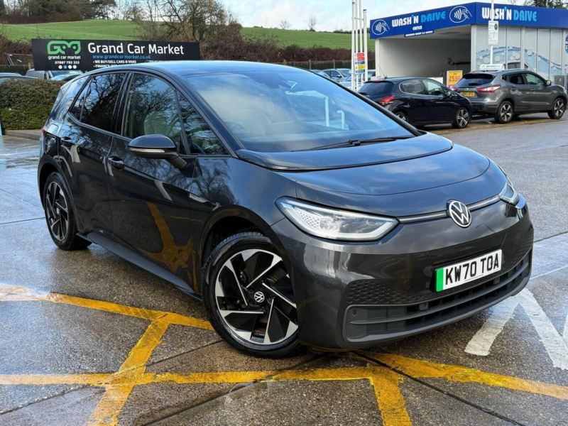 2020 Volkswagen Id.3 Pro Performance 58kwh Business Auto 5dr in Grey — image 1