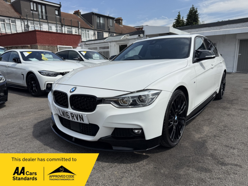 2016 BMW 3 Series 2.0 320i M Sport Verified Mile Fresh Import Finance Avb in White — image 1