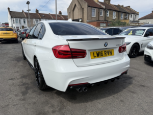 2016 BMW 3 Series 2.0 320i M Sport Verified Mile Fresh Import Finance Avb in White — image 4