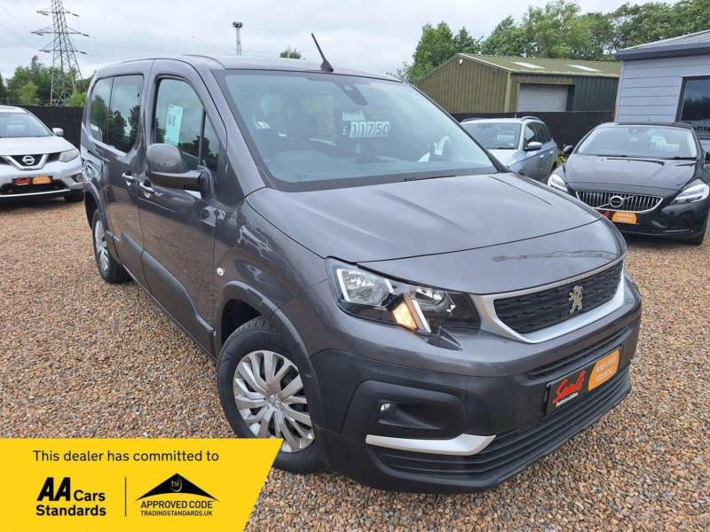 2020 Peugeot Rifter 1.5 Bluehdi Active Long MPV Euro 6 (s/s) 5dr in Grey — image 1