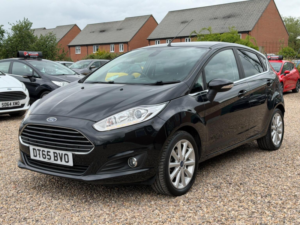 2016 Ford Fiesta 1.0t Ecoboost Titanium Powershift Euro 6 5dr in Black — image 3