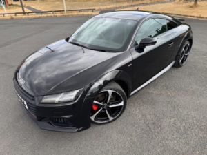 2017 Audi Tt 2.0 Tdi Ultra Black Edition Euro 6 (s/s) 3dr in Black — image 3
