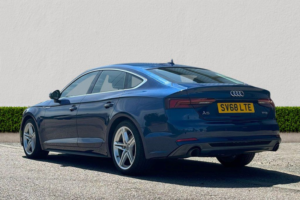 2018 Audi A5 2.0 Tfsi S Line Sportback 5dr Petrol S Tronic Euro 6 (s/s) (190 Ps) in Blue — image 5