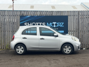 2014 Nissan Micra 1.2 Visia CVT Euro 5 5dr in Silver — image 3
