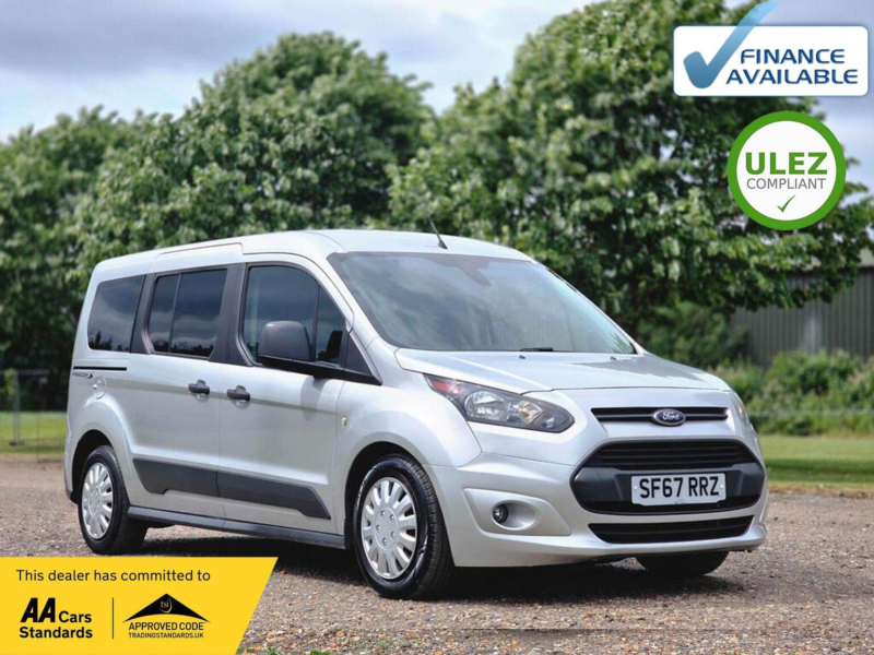 2017 Ford Grand Tourneo Connect 1.5 Tdci Zetec Powershift Euro 6 (s/s) 5dr in Silver — image 1