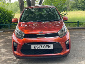 2017 Kia Picanto 1.0 2 Euro 6 5dr in Orange — image 2
