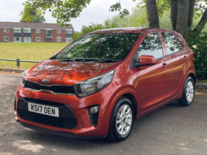 2017 Kia Picanto 1.0 2 Euro 6 5dr in Orange — image 3