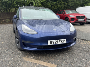 2021 Tesla Model 3 (dual Motor) Long Range Saloon 4dr Electric Auto 4wde (346 Ps) in Blue — image 2