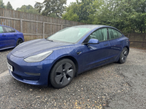 2021 Tesla Model 3 (dual Motor) Long Range Saloon 4dr Electric Auto 4wde (346 Ps) in Blue — image 3