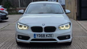 2018 BMW 1 Series 1.5 116d Se Business Auto Euro 6 (s/s) 5dr in White — image 2
