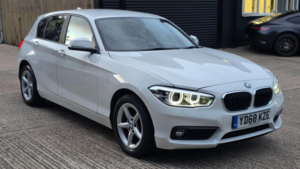 2018 BMW 1 Series 1.5 116d Se Business Auto Euro 6 (s/s) 5dr in White — image 3