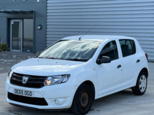 2015 Dacia Sandero 1.2 Ambiance Euro 6 5dr in White — image 3