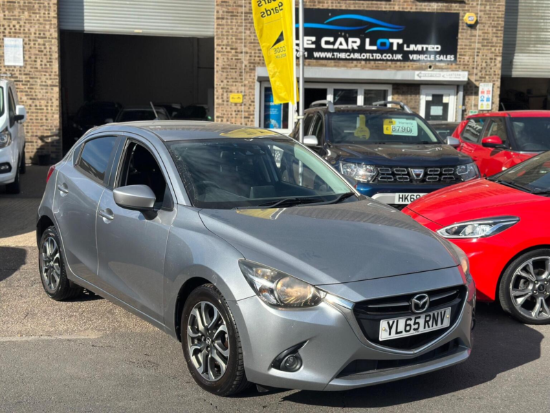 2016 Mazda Mazda2 1.5 Skyactiv-G Sport Nav Euro 6 (s/s) 5dr in Silver — image 1