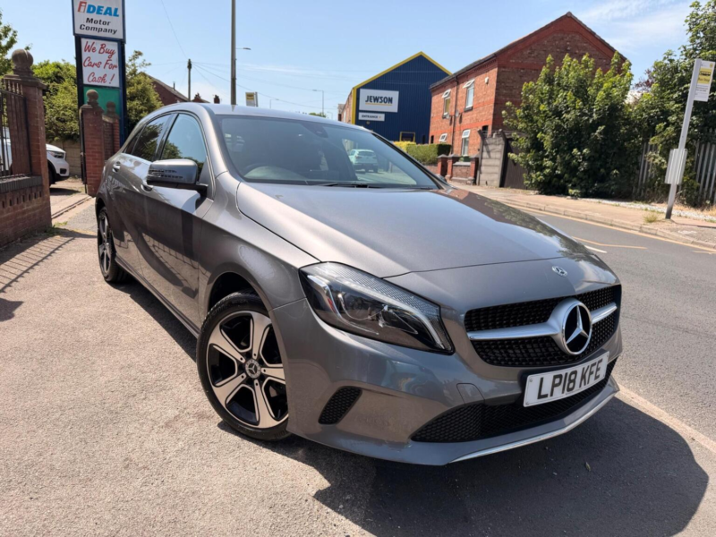 2018 Mercedes-Benz A Class 1.5 A180d Sport Edition Euro 6 (s/s) 5dr in Grey — image 1