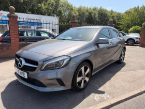 2018 Mercedes-Benz A Class 1.5 A180d Sport Edition Euro 6 (s/s) 5dr in Grey — image 2