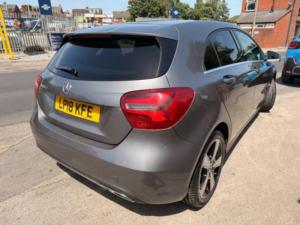 2018 Mercedes-Benz A Class 1.5 A180d Sport Edition Euro 6 (s/s) 5dr in Grey — image 3