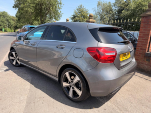 2018 Mercedes-Benz A Class 1.5 A180d Sport Edition Euro 6 (s/s) 5dr in Grey — image 4