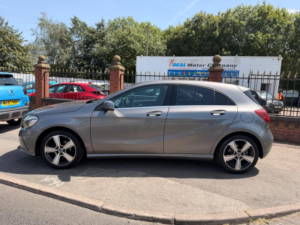 2018 Mercedes-Benz A Class 1.5 A180d Sport Edition Euro 6 (s/s) 5dr in Grey — image 6