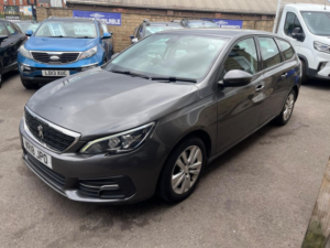 2018 Peugeot 308 Sw 1.5 Bluehdi Active Euro 6 (s/s) 5dr in Grey — image 4