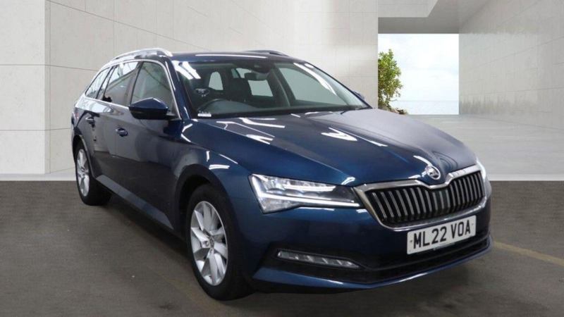 2022 Skoda Superb 2.0 Tdi Se Technology Euro 6 (s/s) 5dr in Blue — image 1