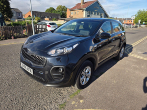 2016 Kia Sportage 1.6 Gdi 1 Euro 6 5dr in Black — image 3