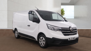 2023 Renault Trafic 2.0 Dci Blue Sl28 Business+ Panel Van 5dr Diesel Manual L1 H1 Euro 6 130 Ps in White — image 3