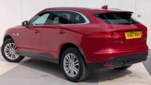 2017 Jaguar F-Pace 2.0 D240 Portfolio Auto AWD Euro 6 (s/s) 5dr in Red — image 4