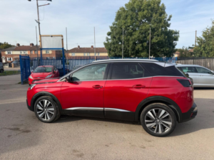 2019 Peugeot 3008 1.5 Bluehdi Gt Line Premium Euro 6 (s/s) 5dr in Red — image 4