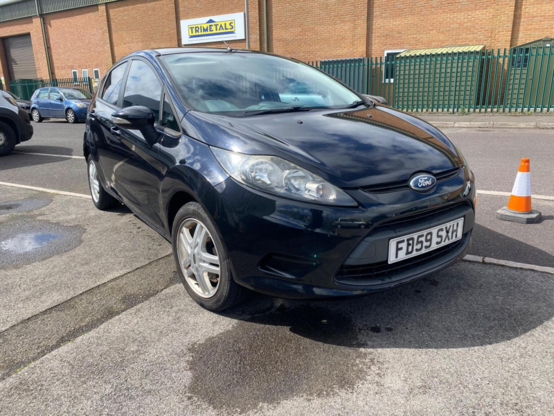 2010 Ford Fiesta 1.4 Tdci Edge 5dr in Black — image 1