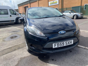 2010 Ford Fiesta 1.4 Tdci Edge 5dr in Black — image 2