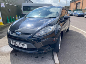 2010 Ford Fiesta 1.4 Tdci Edge 5dr in Black — image 3