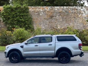 2023 Ford Ranger 2.0 Ecoblue Wildtrak Auto 4WD Euro 6 (s/s) 4dr in Silver — image 3