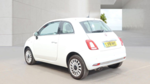 2018 Fiat 500 1.2 Lounge Hatchback 3dr Petrol Manual Euro 6 (s/s) (69 Bhp) in White — image 5