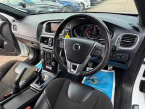 2017 Volvo V40 2.0 D3 R-Design Nav Plus Euro 6 (s/s) 5dr in White — image 3