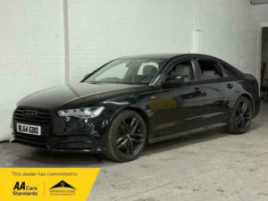 2014 Audi A6 Saloon 2.0 Tdi Ultra Black Edition S Tronic Euro 6 (s/s) 4dr in Black — image 3