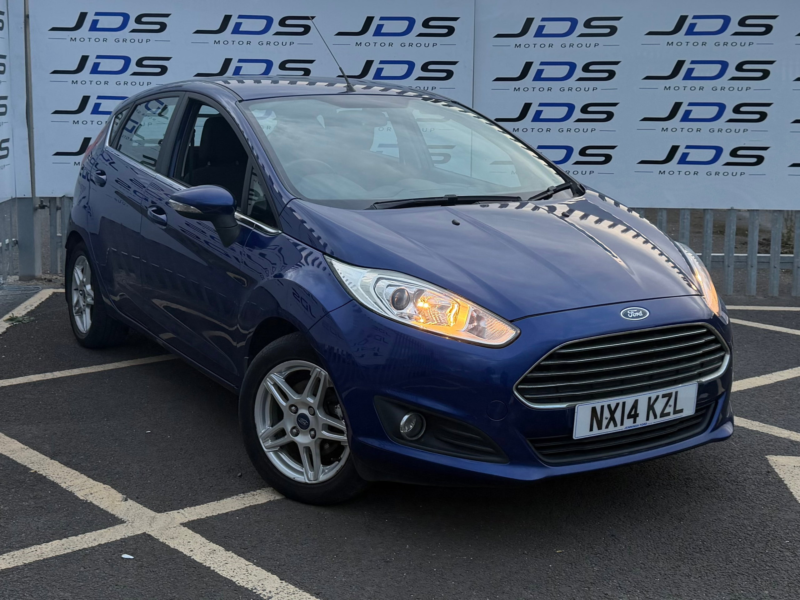 2014 Ford Fiesta 1.0t Ecoboost Zetec Hatchback 5dr Petrol Manual Euro 5 (s/s) (100 Ps) in Blue — image 1