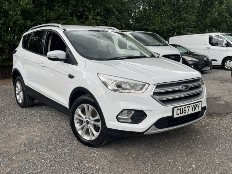 2017 Ford Kuga 1.5 Tdci Titanium SUV 5dr Diesel Powershift Euro 6 (s/s) (120 Ps) in White — image 1