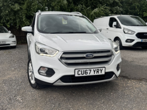 2017 Ford Kuga 1.5 Tdci Titanium SUV 5dr Diesel Powershift Euro 6 (s/s) (120 Ps) in White — image 2