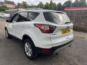 2017 Ford Kuga 1.5 Tdci Titanium SUV 5dr Diesel Powershift Euro 6 (s/s) (120 Ps) in White — image 4