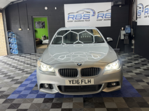 2016 BMW 5 Series 3.0 535d M Sport Saloon in Silver — image 2