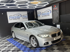2016 BMW 5 Series 3.0 535d M Sport Saloon in Silver — image 3