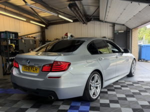 2016 BMW 5 Series 3.0 535d M Sport Saloon in Silver — image 4