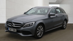 2017 Mercedes-Benz C Class 2.1 C300dh Sport in Grey — image 2