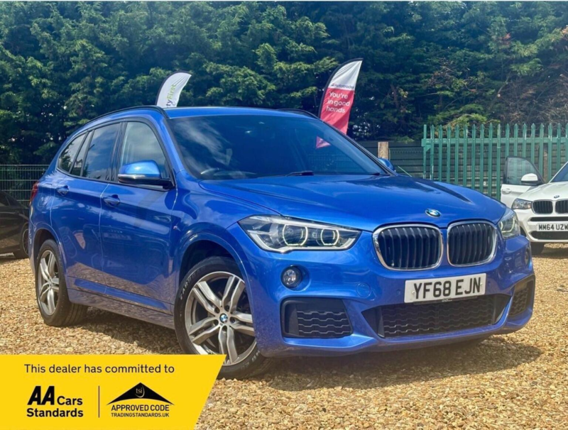 2018 BMW X1 2.0 18d M Sport Auto Xdrive Euro 6 (s/s) 5dr in Blue — image 1