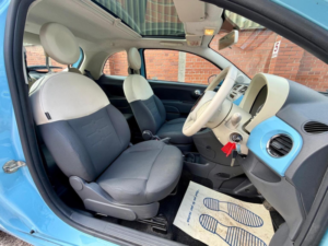 2012 Fiat 500 1.2 Lounge Euro 5 (s/s) 3dr in Blue — image 6