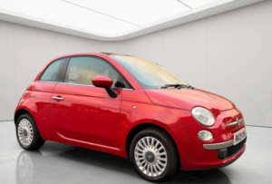 2009 Fiat 500 1.2 Lounge Dualogic Euro 4 3dr in Red — image 3