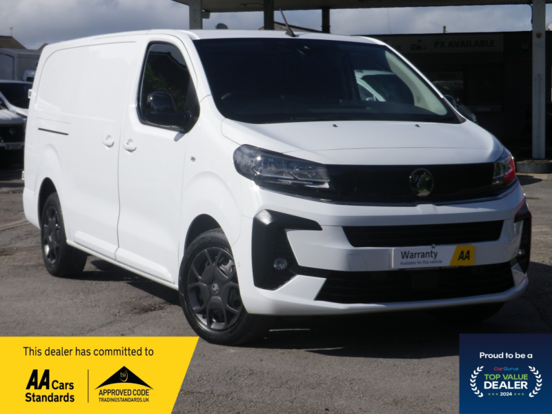 2024 Vauxhall Vivaro 2.0 Vivaro Panelvan L2 Pro 2.0td 145 Mt6 in White — image 1