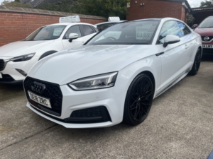 2018 Audi A5 2.0 Tdi S Line in White — image 3